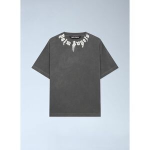 Palm Angels Men Neck Logo Regular T-Shirt
